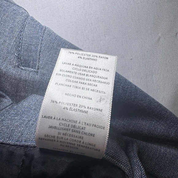 KUT From The Kloth Grey Bootcut Stretch Dress Pants Women's Size 4P - Picture 8 of 8